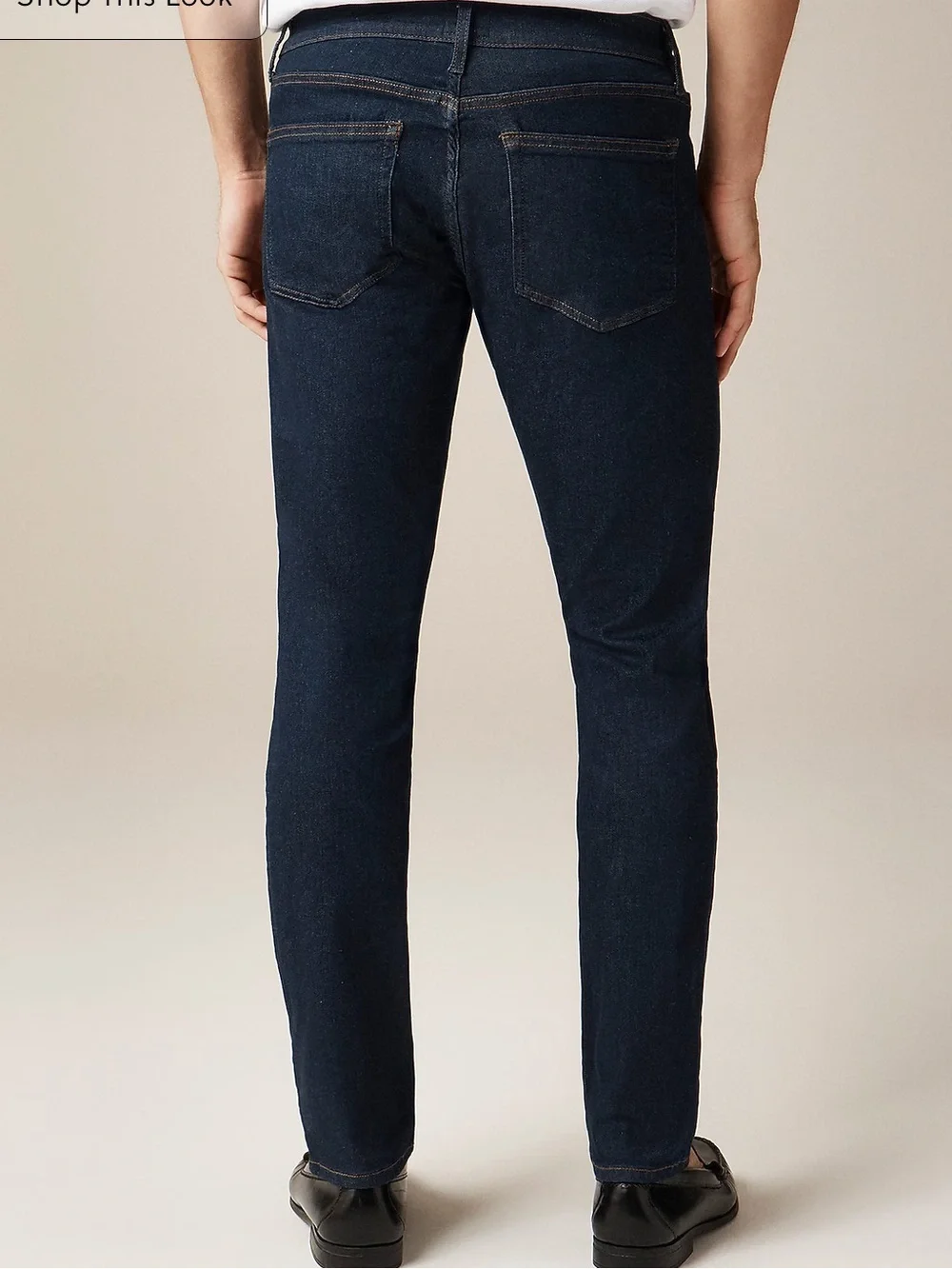J crew 484 Slim-fit stretch jean in aged indigo wash